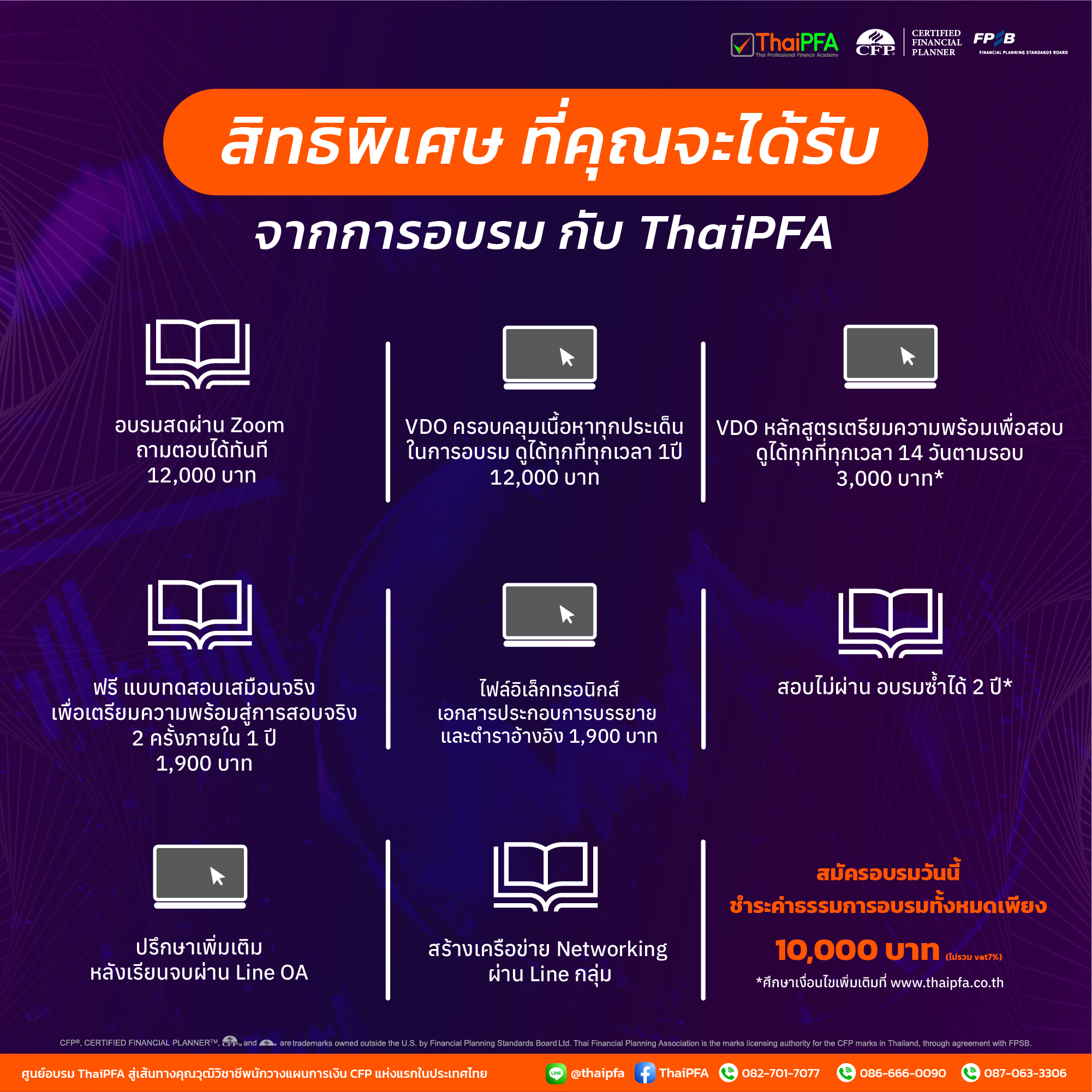 สิ่งที่ได้รับเมื่อมาอบรมวางแผนเพื่อวัยเกษียณกับ ThaiPFA