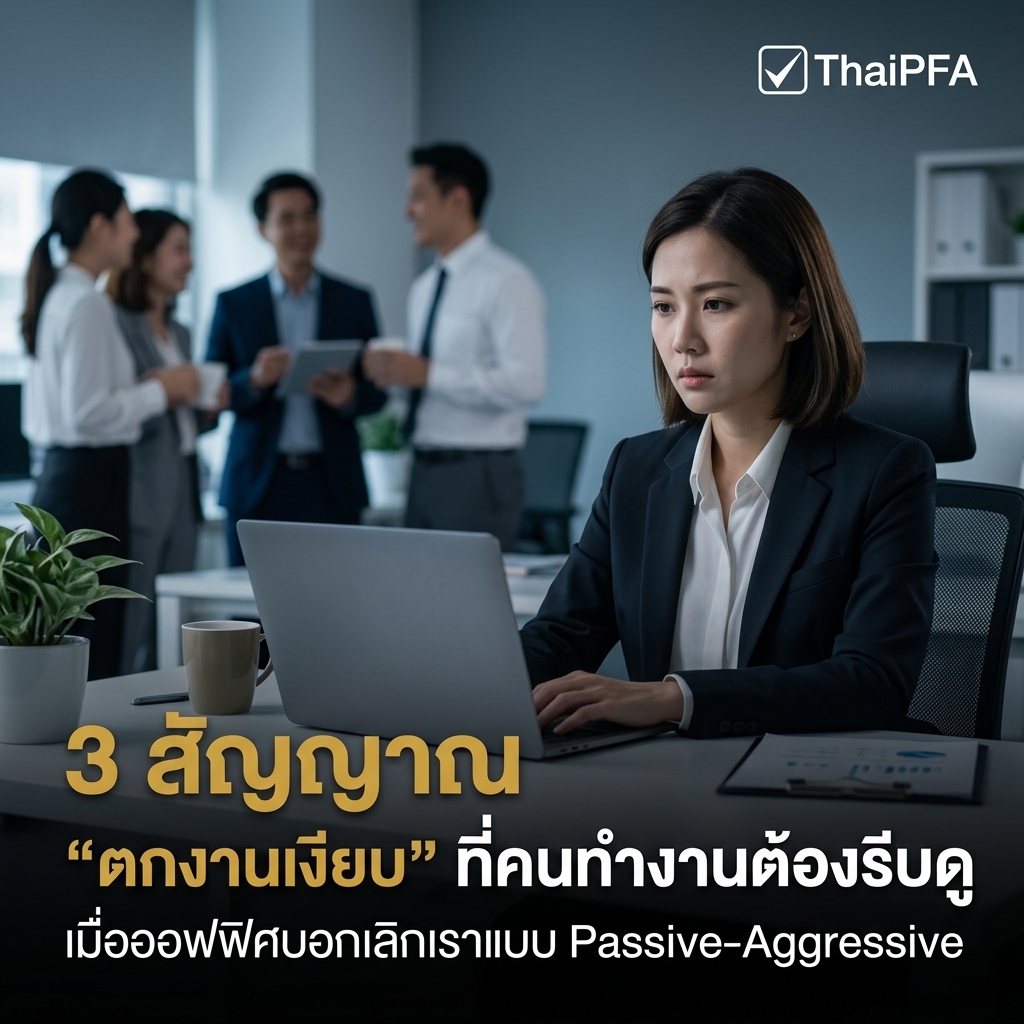 3 สัญญาณ “ตกงานเงียบ” ที่คนทำงานต้องรีบดู: เมื่อออฟฟิศบอกเลิกเราแบบ Passive-Aggressive
