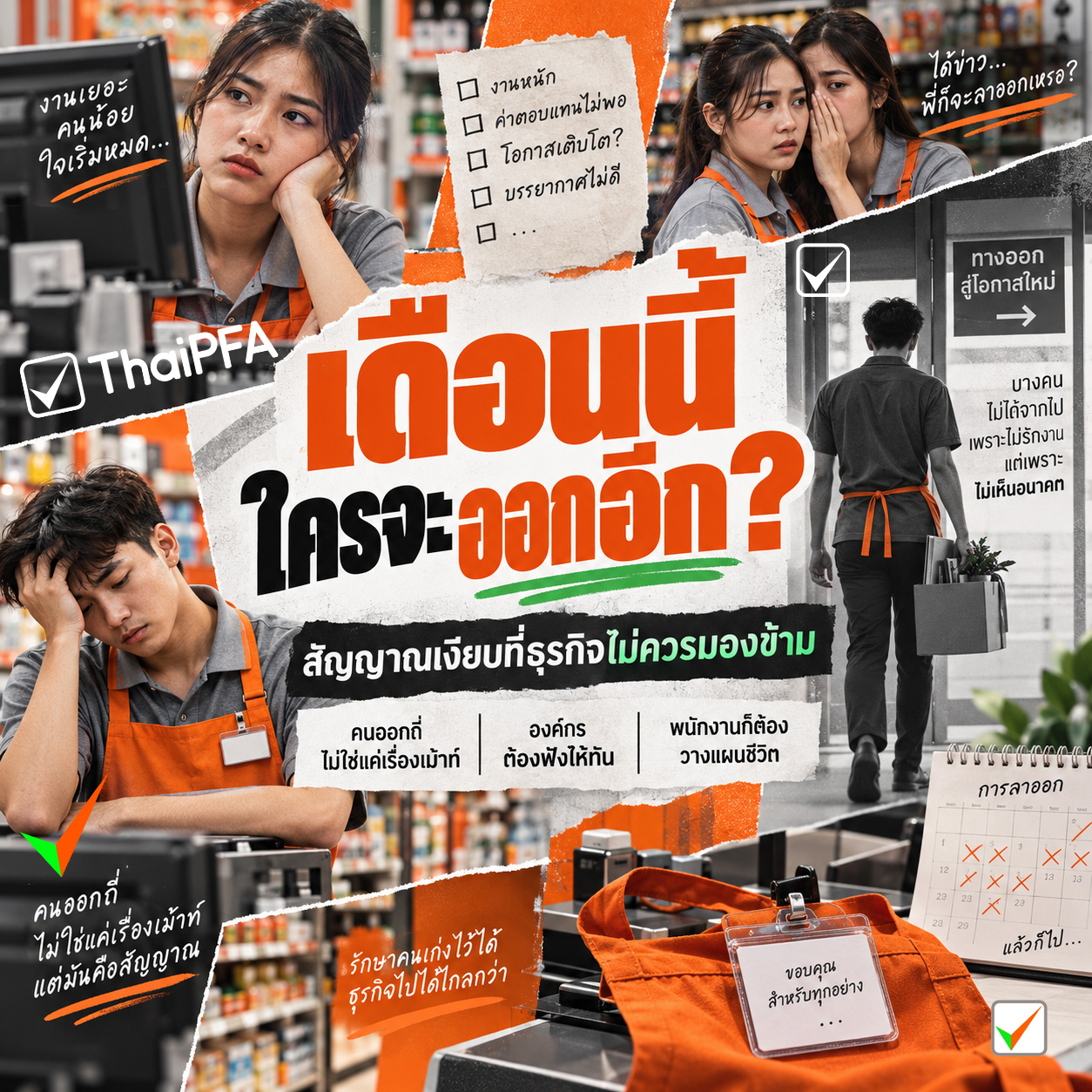 พนักงานเม้าท์กันเรื่องลาออก หรือจริง ๆ นี่คือสัญญาณเตือนขององค์กร?
